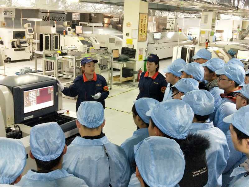 陕西能源职业技术学院在我司实习圆满结束